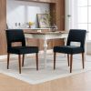 HOMEMAX Accent Chairs Set of 2, Velvet Chairs with Solid Woood ,Upholstered Dining Chairs for Living Room, Kitchen, Bedroom, Beauty Room,Dining room-B