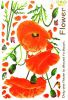 Showy Flower - Wall Decals Stickers Appliques Home Dcor